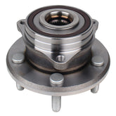 PAROD front wheel hub assembly front view showing robust design and fit