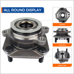 PAROD hub assembly angled close-up showing machined surfaces for durability