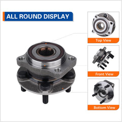 PAROD close-up of hub bearing face highlighting precision machining