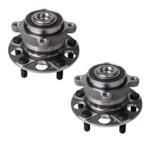 PAROD front view of hub assembly showing flange and studs for precise fit