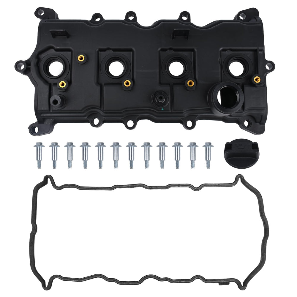 PAROD valve cover front view showing mounting flanges and ports for correct fit
