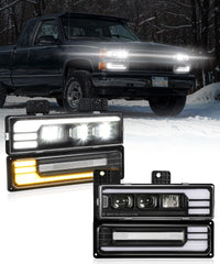 Partsam front assembly installed on grill showing modern appearance and improved safety