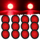 Partsam front-facing light assembly showing lens and mounting providing clear visibility