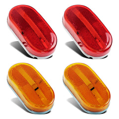 Partsam front profile of rectangular LED marker showing clean fit and bright output