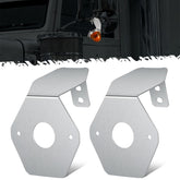 Partsam front view bracket showing mounting holes and shape for secure fit
