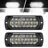 Partsam front view showing full light face and bright clarity for safer visibility