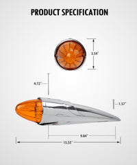 Partsam gasket and mounting backside view showing secure weather seal