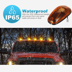 Partsam 16LED array detail showing bright LEDs for stronger night visibility