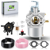 partszen carburetor front view showing fitment ports and improved reliability