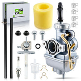 partszen carburetor front view showing fit and clean finish, improves fuel delivery