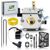 partszen carburetor front view showing fitment and improved fuel control