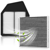 partszen engine air filter front view showing fit and clean airflow