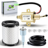 partszen kit front packaging showing pump, filters and hose for easy identification