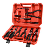 PARTWELL full 9-piece set in case showing organized tools and portability benefit