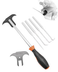 PARTWELL front view of 5-piece set showing tools and organized layout, professional benefit