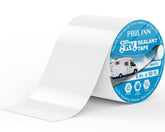 PAULINN front packaging of 6x50 ft RV roof sealant tape showing product branding and size benefit