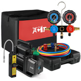 PB Motor Tech front of kit showing case and components, organized for convenience