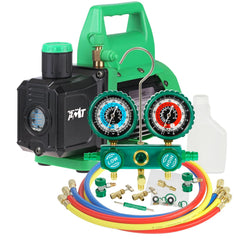 PB Motor Tech BMT manifold front view showing gauges and durable aluminum benefit readability