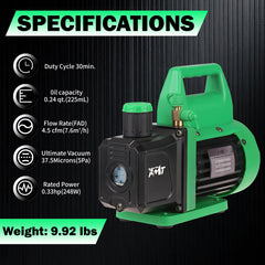 PB Motor Tech BMT vacuum pump side profile illustrating compact aluminum housing and cooling benefit