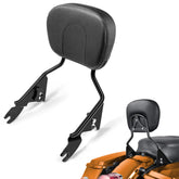 PBYMT front view gloss black backrest showing sleek look and comfort