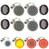 PBYMT front assembled signals showing sleek smoked lens and improved visibility