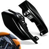 PBYMT front view of mid frame air deflector showing fit and shape benefit comfort