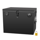 peastorm front view battery box showing secure metal housing and durability