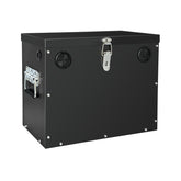 peastorm Group 27 battery box front view showing secure enclosure and finish