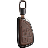 PEICHI front view of D6-Brown cover showing flush fit and protection