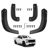 PELEUS front plate installed on Silverado showing sleek look and protection