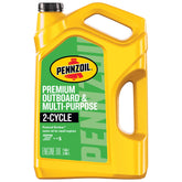 Pennzoil Outdoor 1 gallon front label showing product identity and benefits