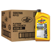 Pennzoil bottle front view showing branding and benefits