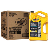 Pennzoil Ultra Platinum front label showing product name and benefits