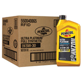 Pennzoil Ultra Platinum front packaging showing product and pack