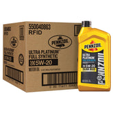 Pennzoil Ultra Platinum front packaging showing branding and convenience