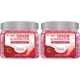 Perfa strawberry jar front view showing neat packaging and clear gel
