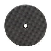 Perfect-It foam pad front view showing waffle face and low-heat design benefit