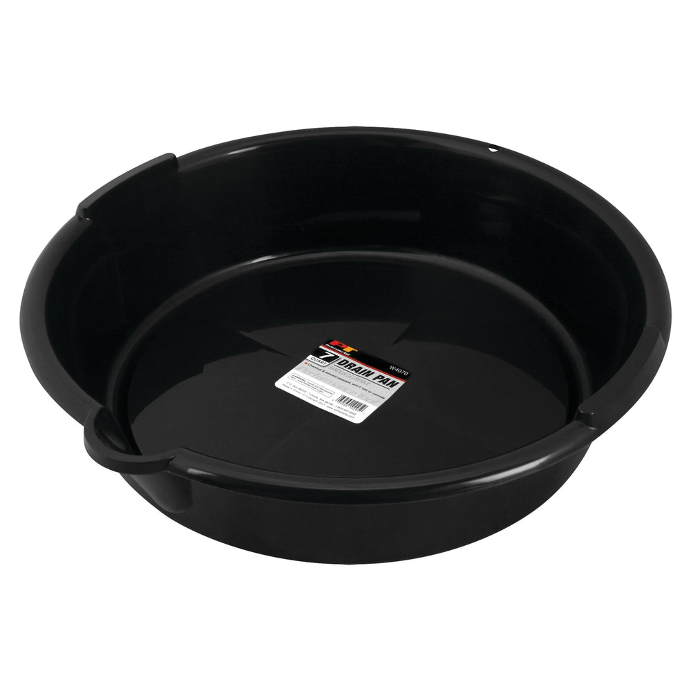 Performance Tool W4070 front view showing basin and rim for easy catching