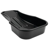 Performance Tool W4073 front view showing full basin and neat design for cleaner oil changes
