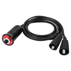 Performance Tool W80586 front view showing compact starter housing and button for controlled cranking