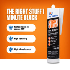 Permatex sealant close-up cured to rubber showing durable texture and protection