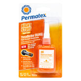 Permatex bottle front label showing product and fast cure benefit