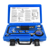 PESIKO front view of gauge and organized carrying case, durable portability