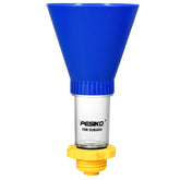 PESIKO front view threaded funnel showing secure fit and no-spill pouring