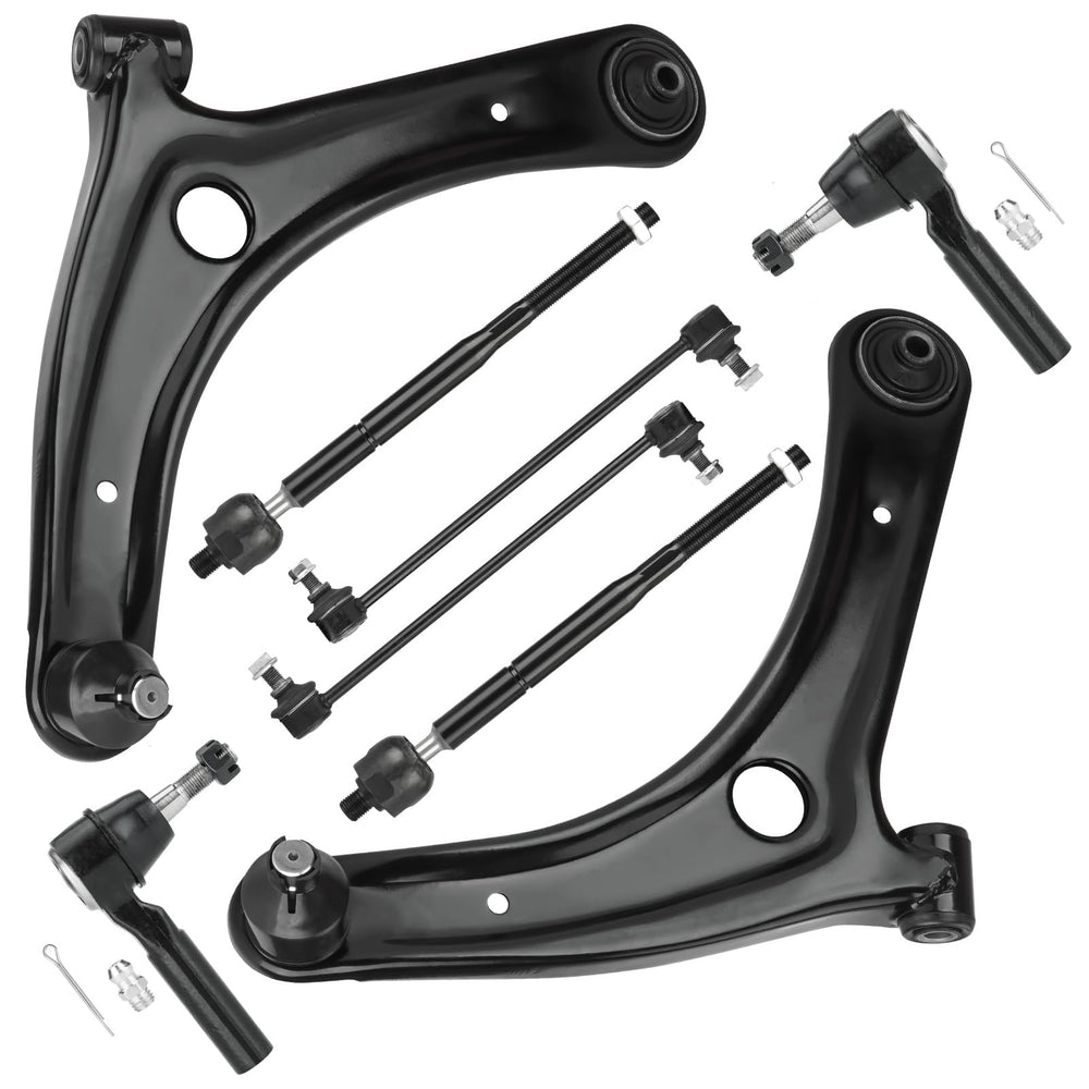 PetMigo kit front packaging showing all eight suspension parts and clear fitment labeling