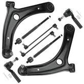 PetMigo kit front packaging showing all eight suspension parts and clear fitment labeling