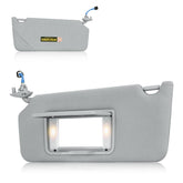PetMigo driver visor front view showing gray fit and OEM look