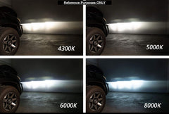 PHILIPS bulb installed in headlight housing improving beam clarity and road visibility