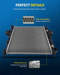 PHILTOP CU2443 packaged with fixed foam protecting radiator corners during shipping