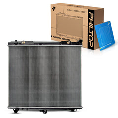 PHILTOP radiator front view showing fitment and reliable cooling benefit